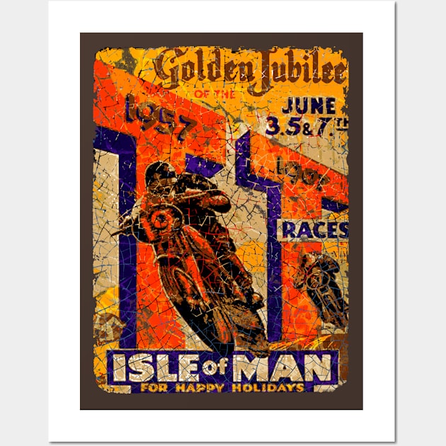 Golden Jubilee Race Wall Art by Midcenturydave